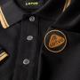 View Mens Speed Polo - Blk/Gld Full-Sized Product Image